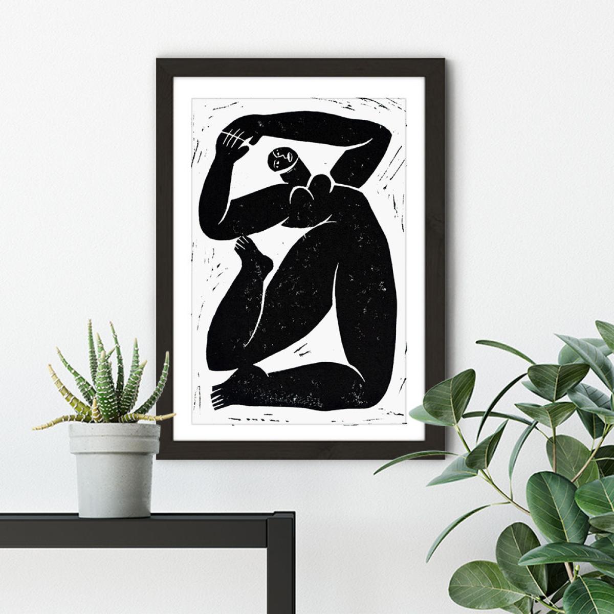 Choregraphic Character III Art Print Black Frame – image 5