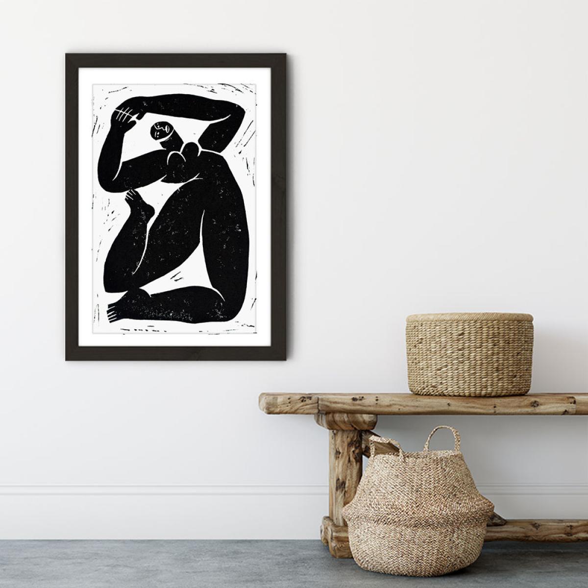 Choregraphic Character III Art Print Black Frame – image 6