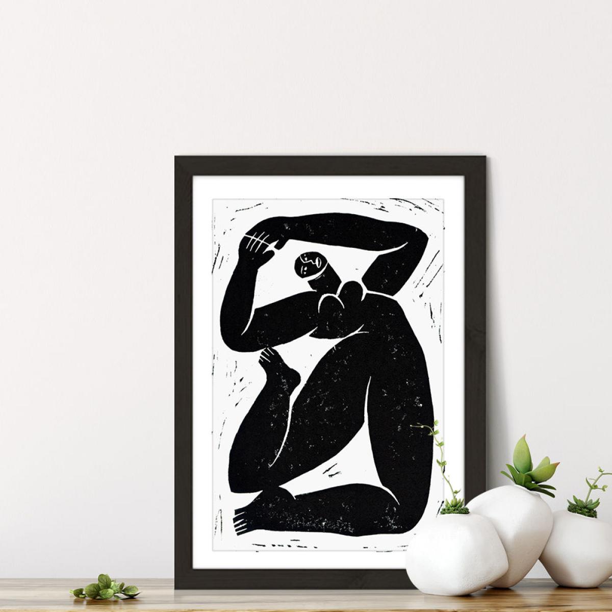 Choregraphic Character III Art Print Black Frame – image 7