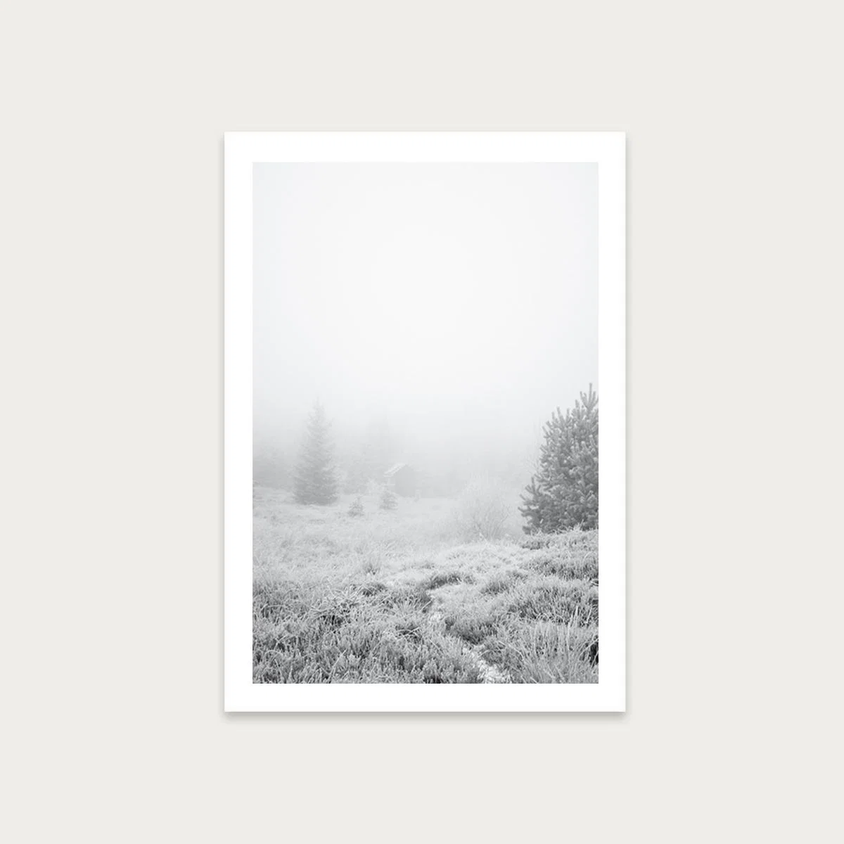 The House in the Forest Art Print Unframed