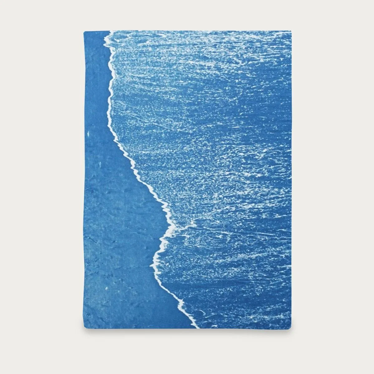 Calm Costa Rica Shore Handmade Cyanotype Art Print – image 3