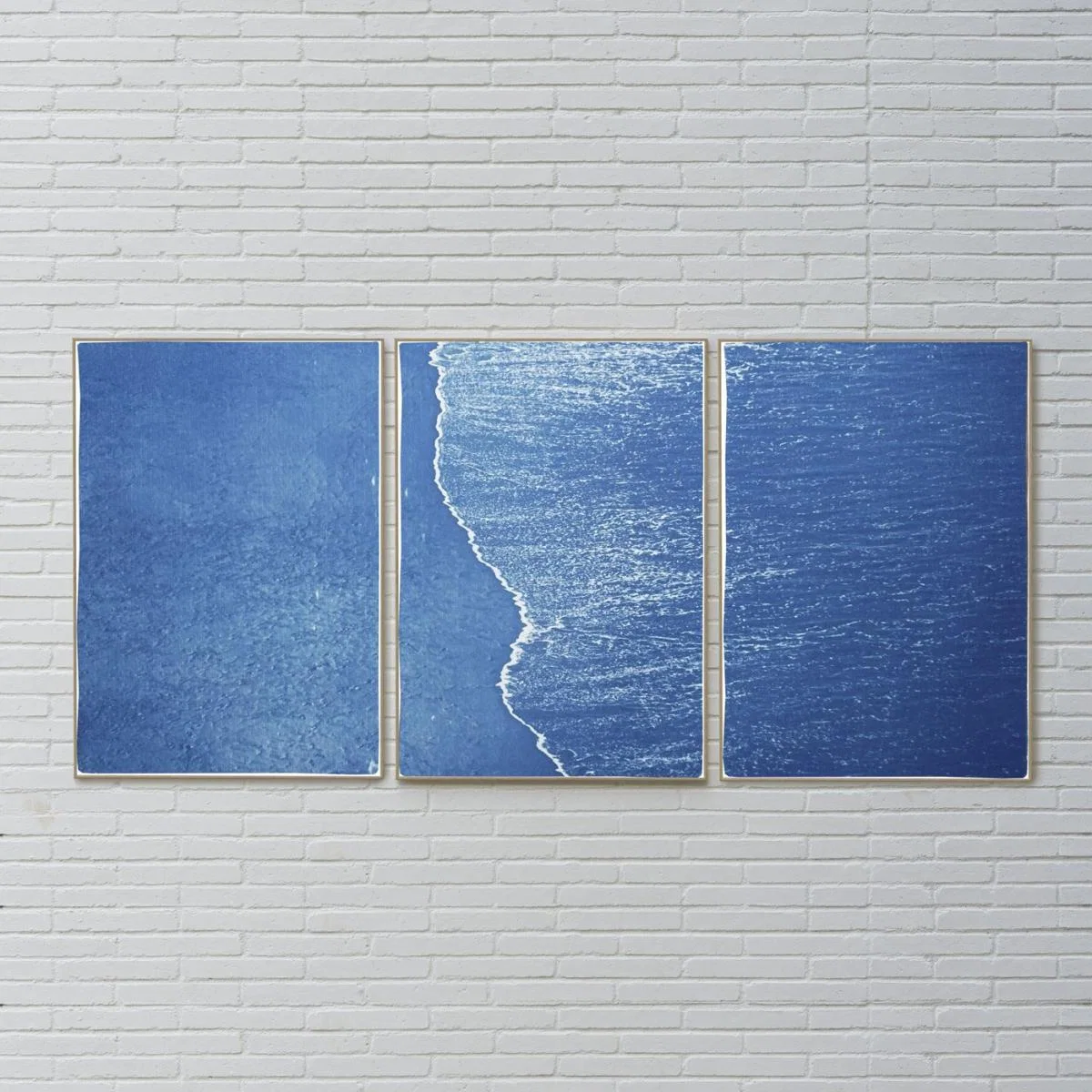 Calm Costa Rica Shore Handmade Cyanotype Art Print – image 8