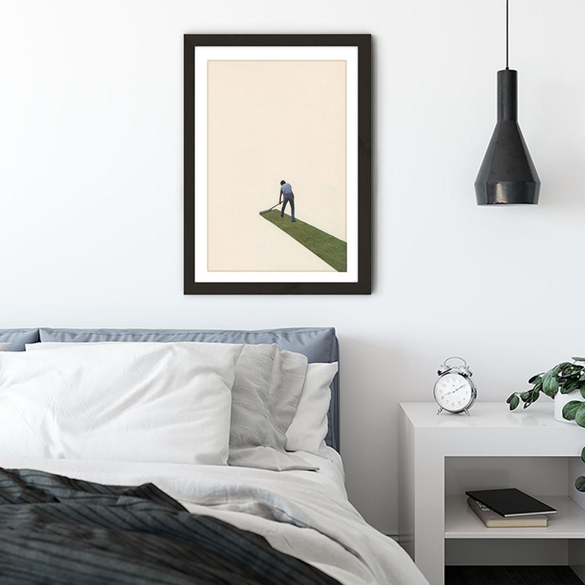 Gardener Art Print Black Frame – image 4