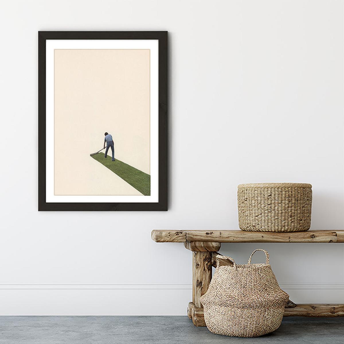 Gardener Art Print Black Frame – image 6