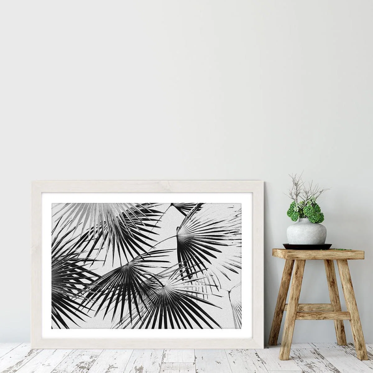 Tropical No. 5 Art Print White Frame – image 2
