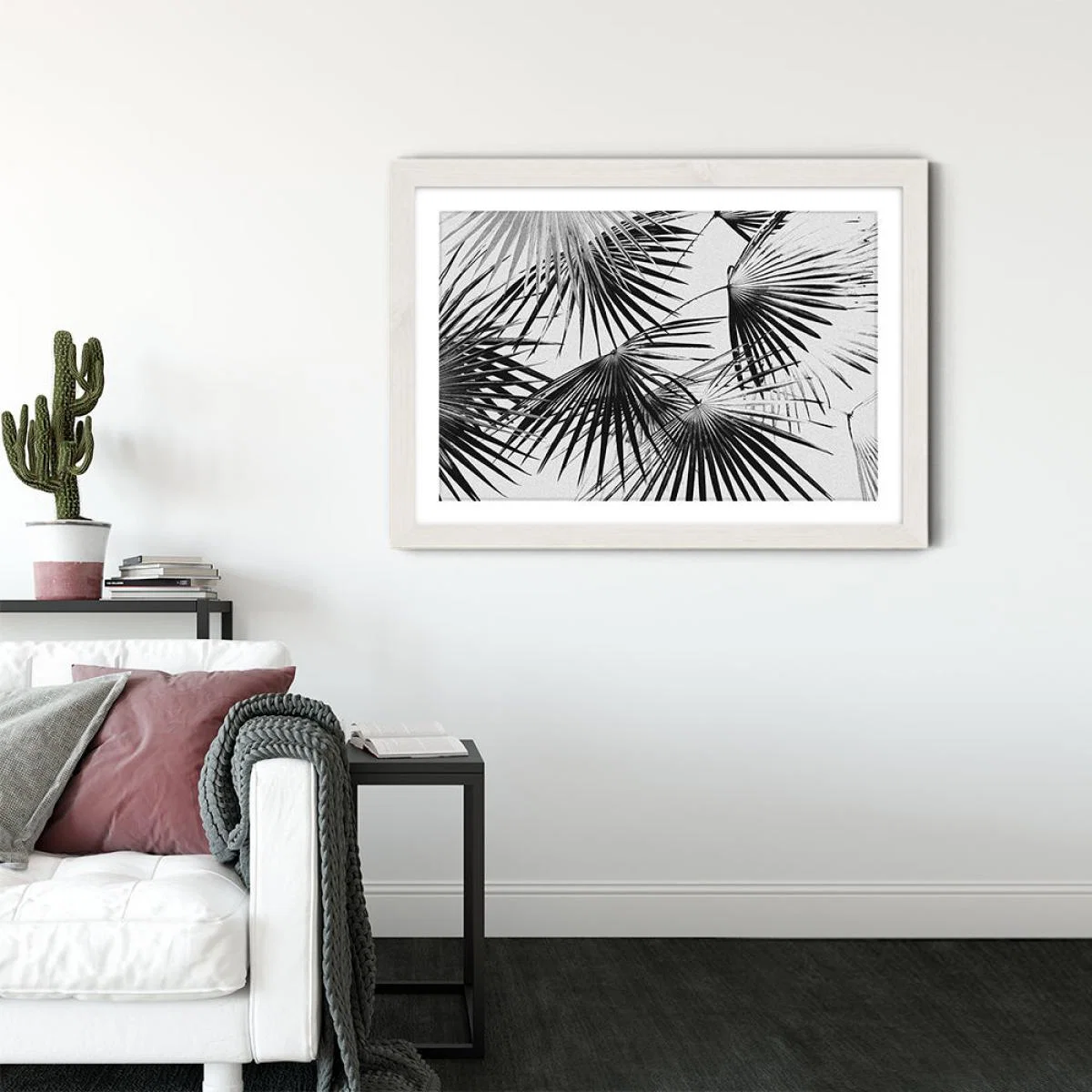 Tropical No. 5 Art Print White Frame – image 5