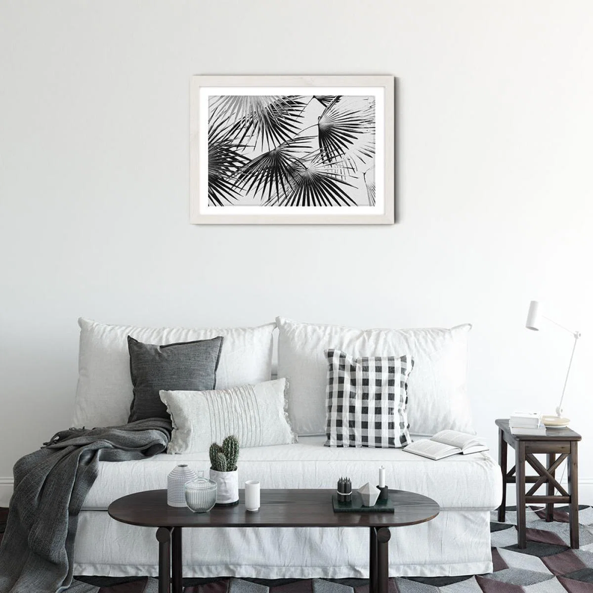 Tropical No. 5 Art Print White Frame – image 6