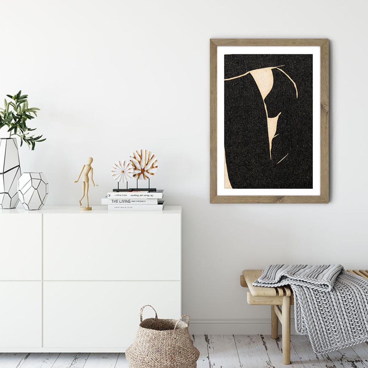 Position III Art Print Oak Frame – image 3