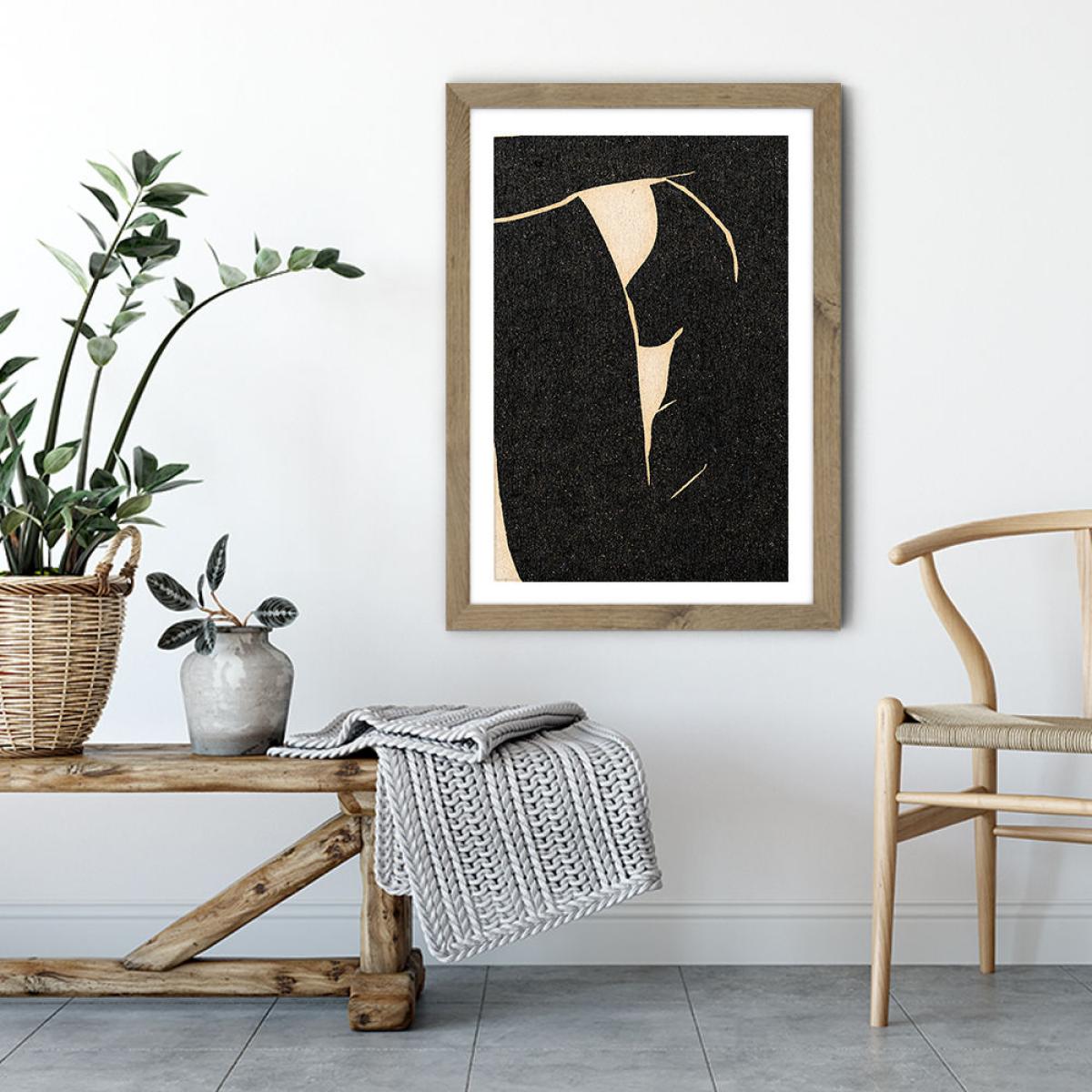 Position III Art Print Oak Frame – image 4