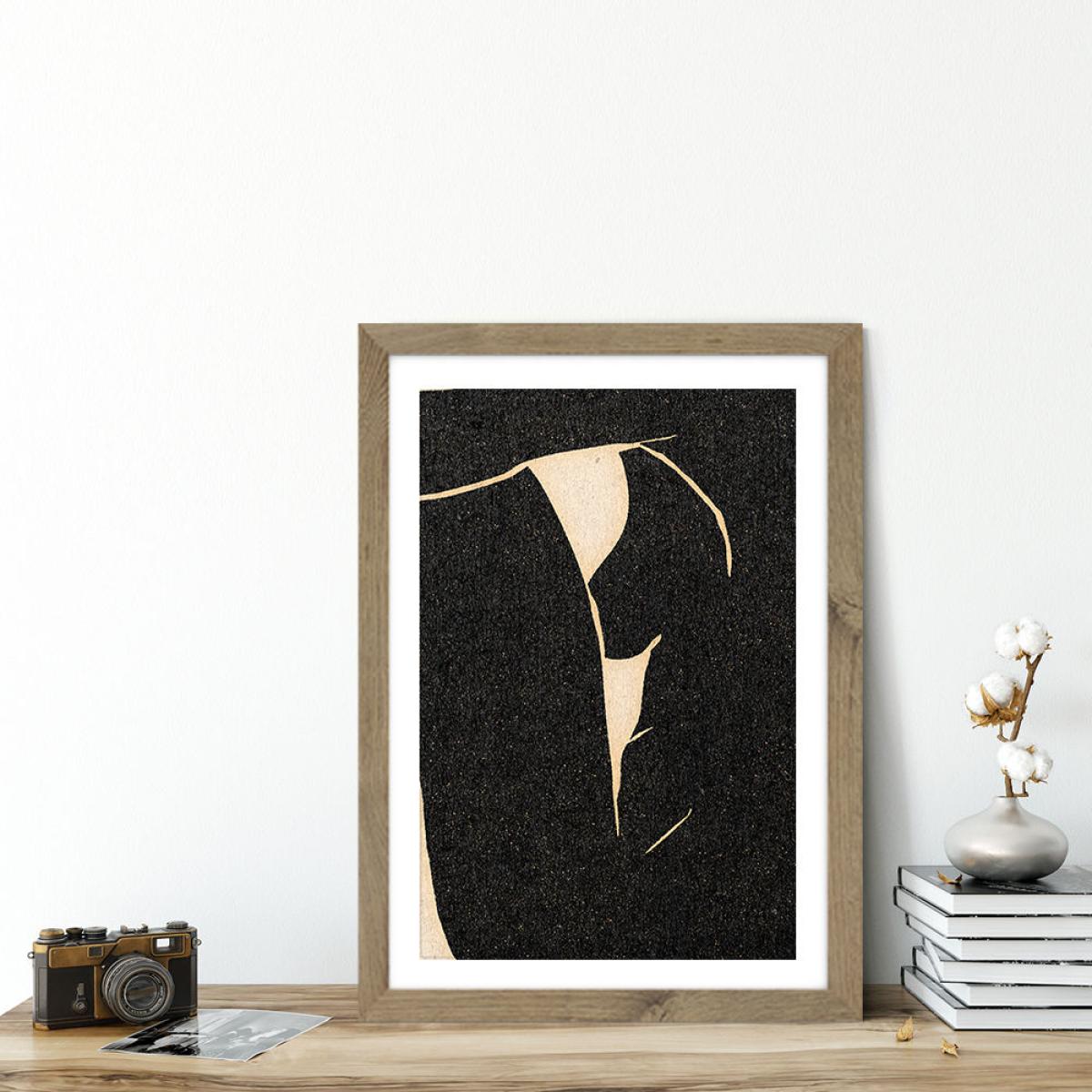 Position III Art Print Oak Frame – image 5