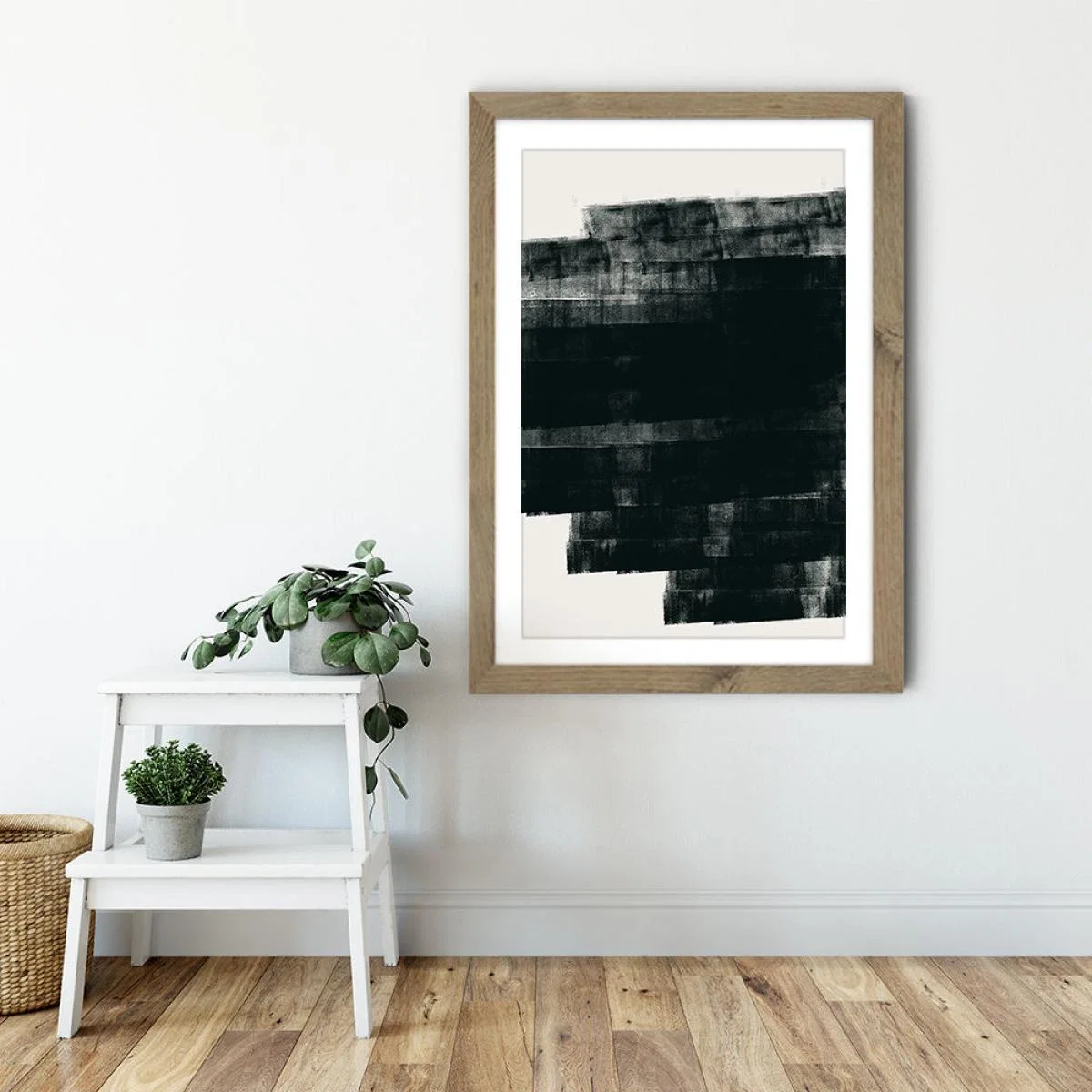 Malte Art Print Oak Frame – image 2