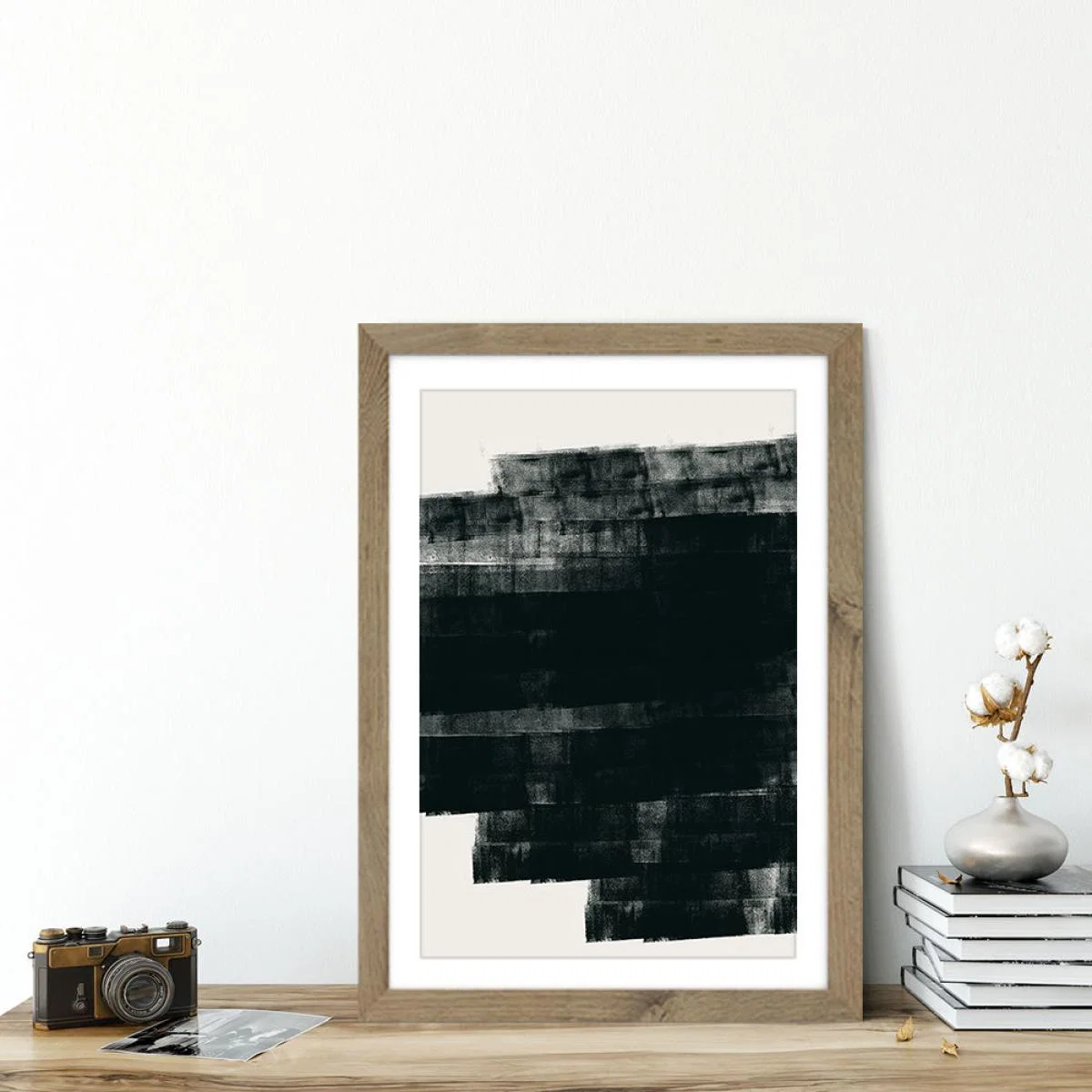 Malte Art Print Oak Frame – image 3