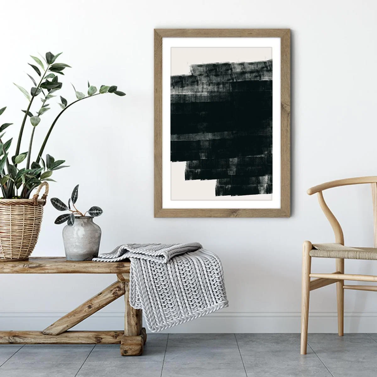 Malte Art Print Oak Frame – image 4