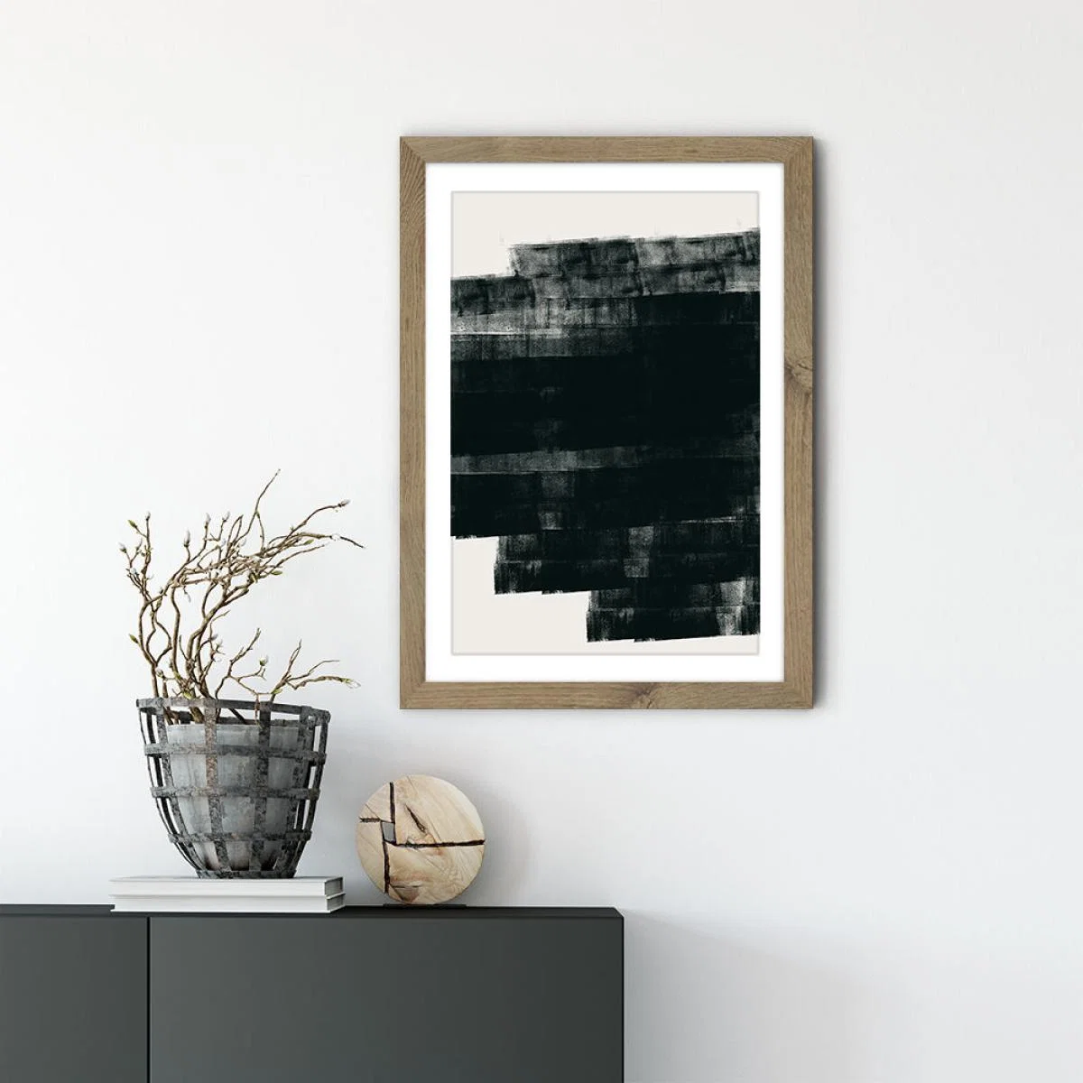 Malte Art Print Oak Frame – image 6