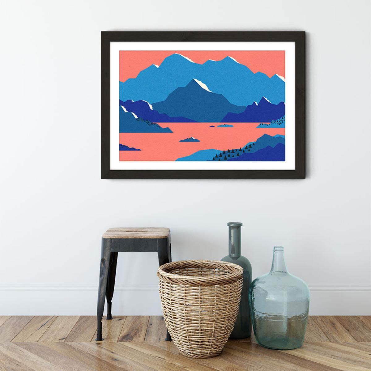 Swedish Morning II Art Print Black Frame – image 3