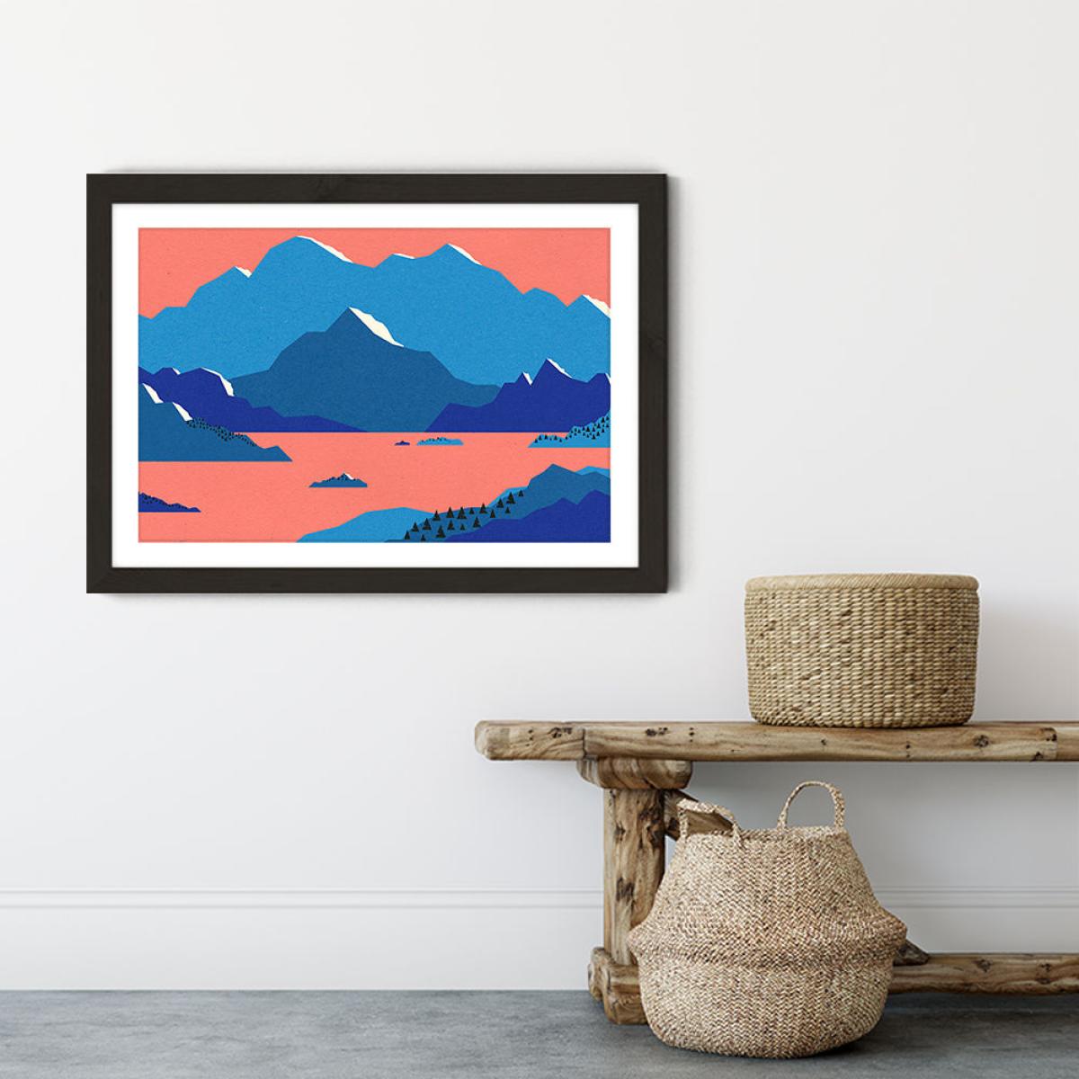 Swedish Morning II Art Print Black Frame – image 4