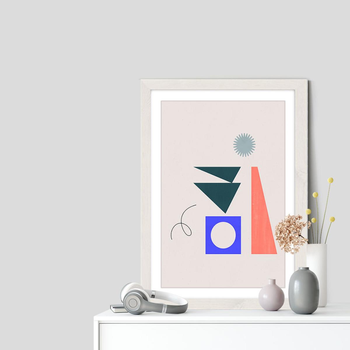 Moment Art Print White Frame – image 2