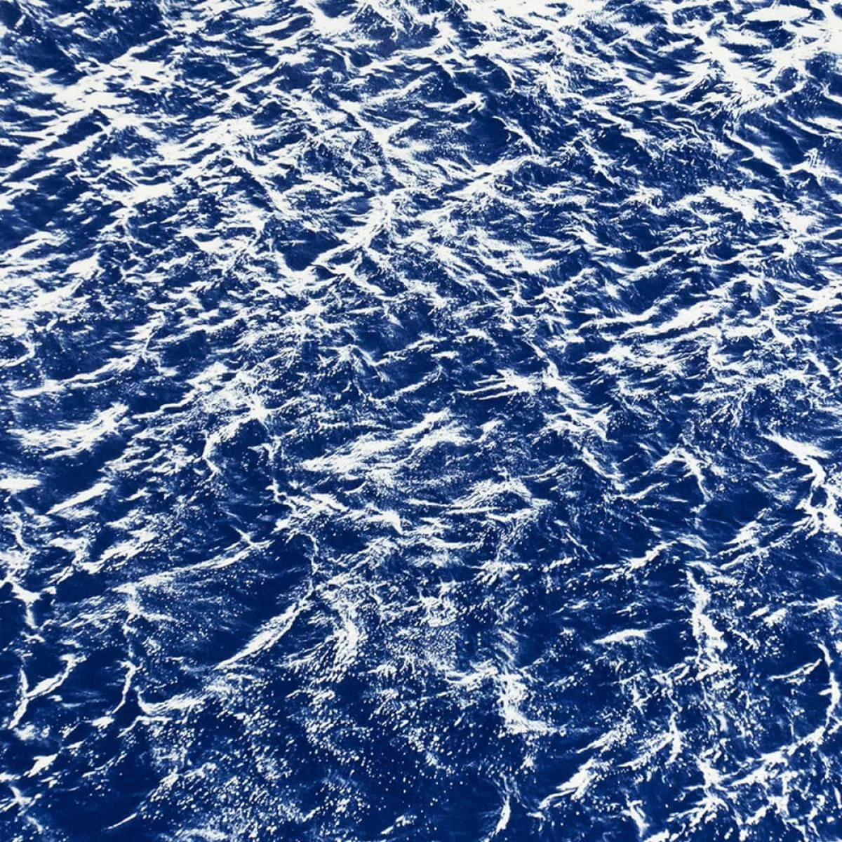 Pacific Ocean Currents Handmade Cyanotype Art Print – image 3