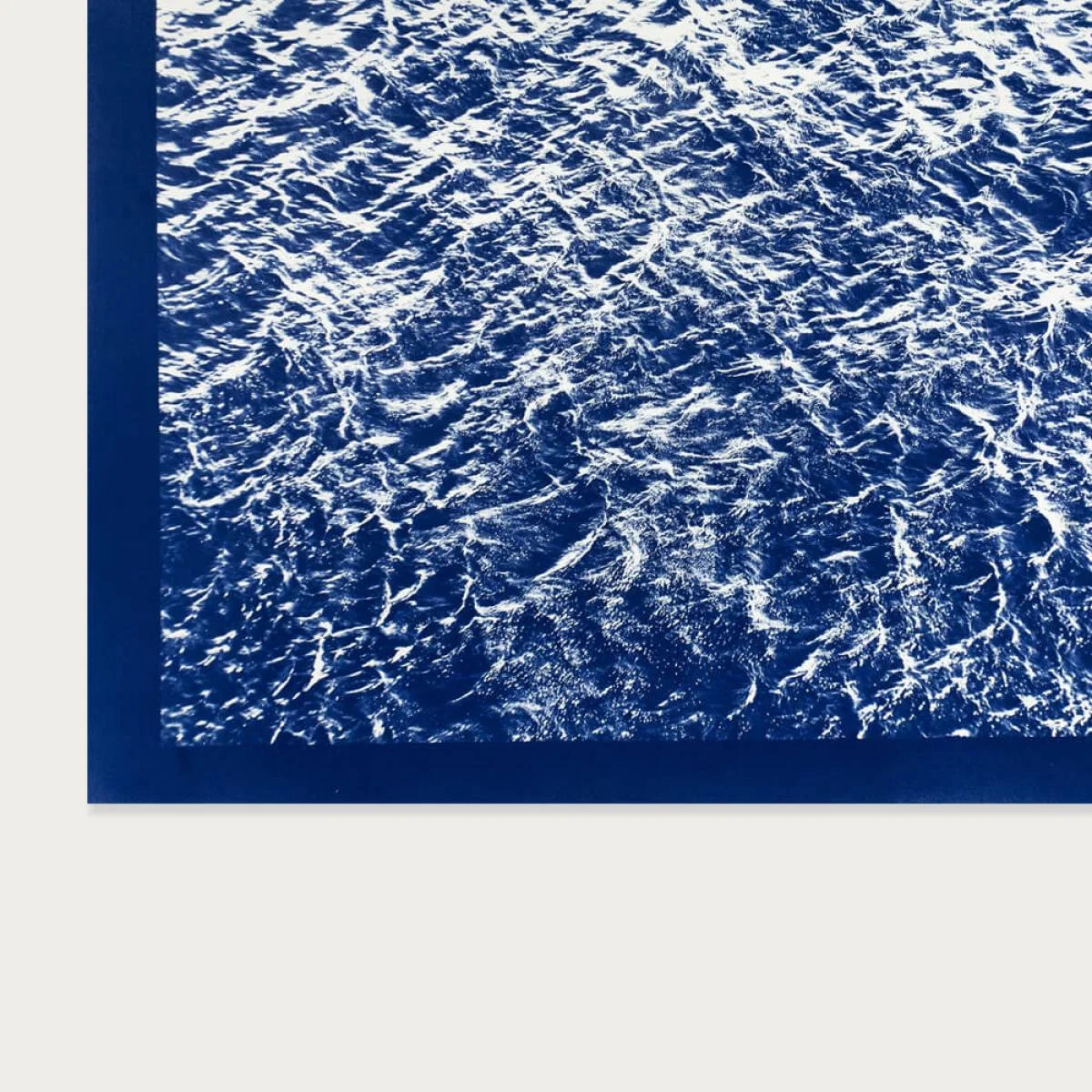 Pacific Ocean Currents Handmade Cyanotype Art Print – image 4