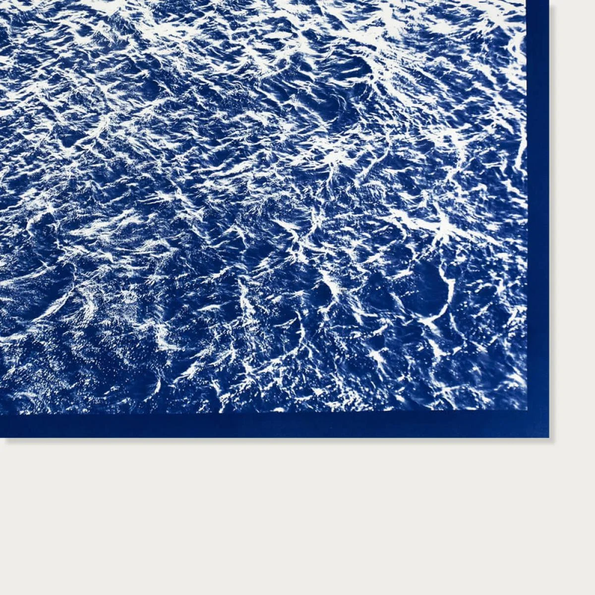 Pacific Ocean Currents Handmade Cyanotype Art Print – image 5
