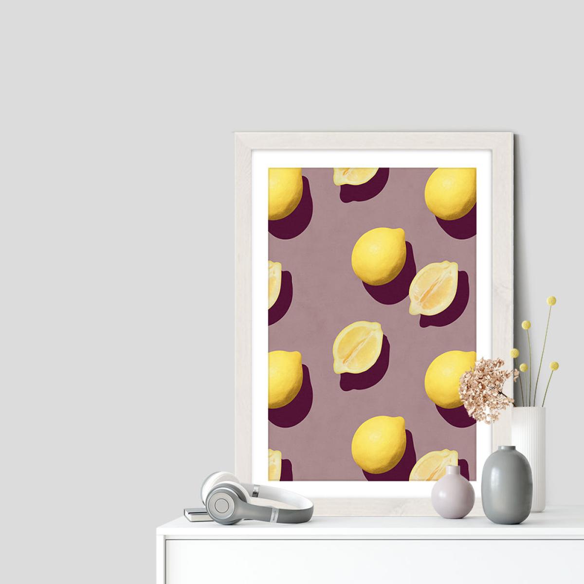 Fruit No. 19 Art Print White Frame – image 2