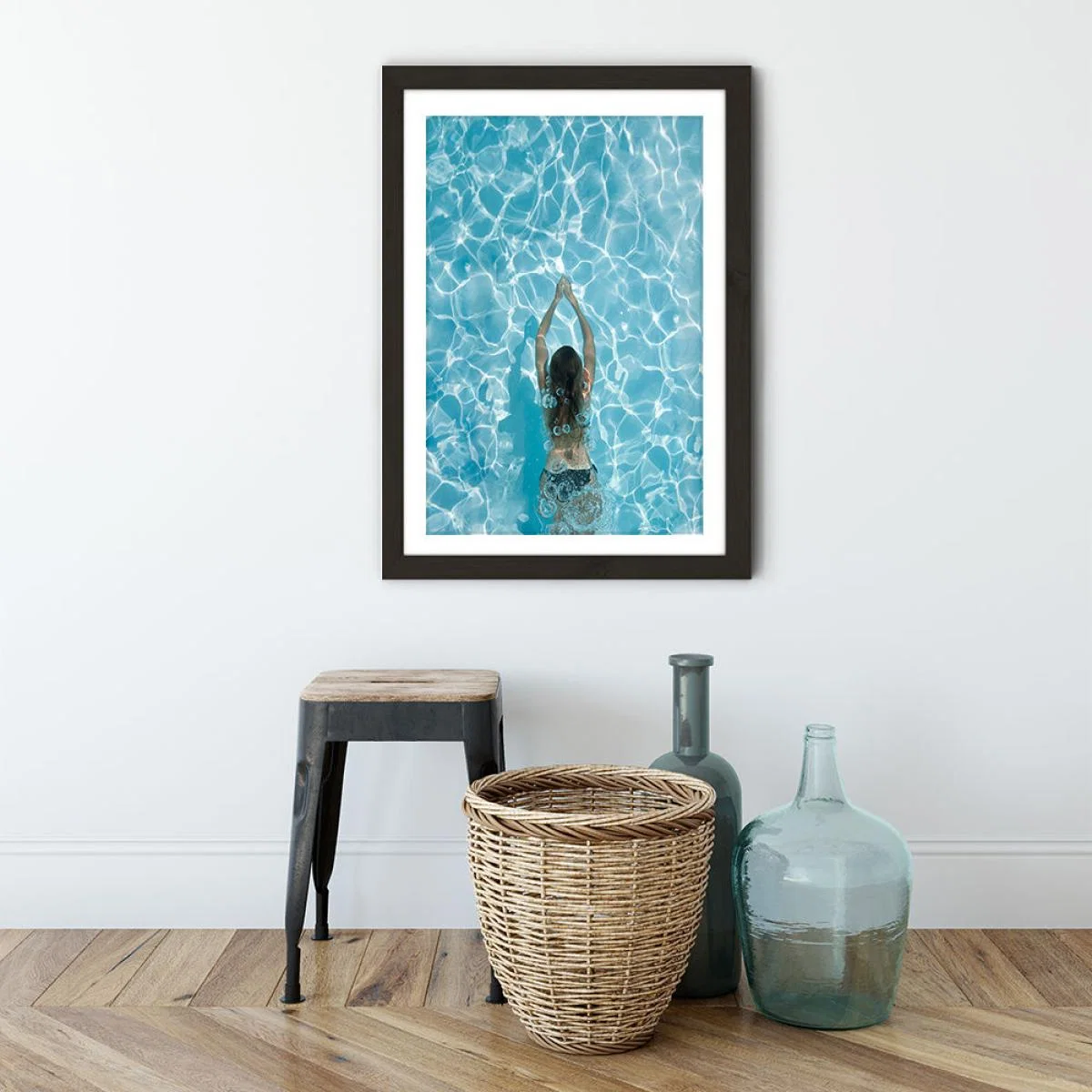 Liquid Love Art Print Black Frame – image 2