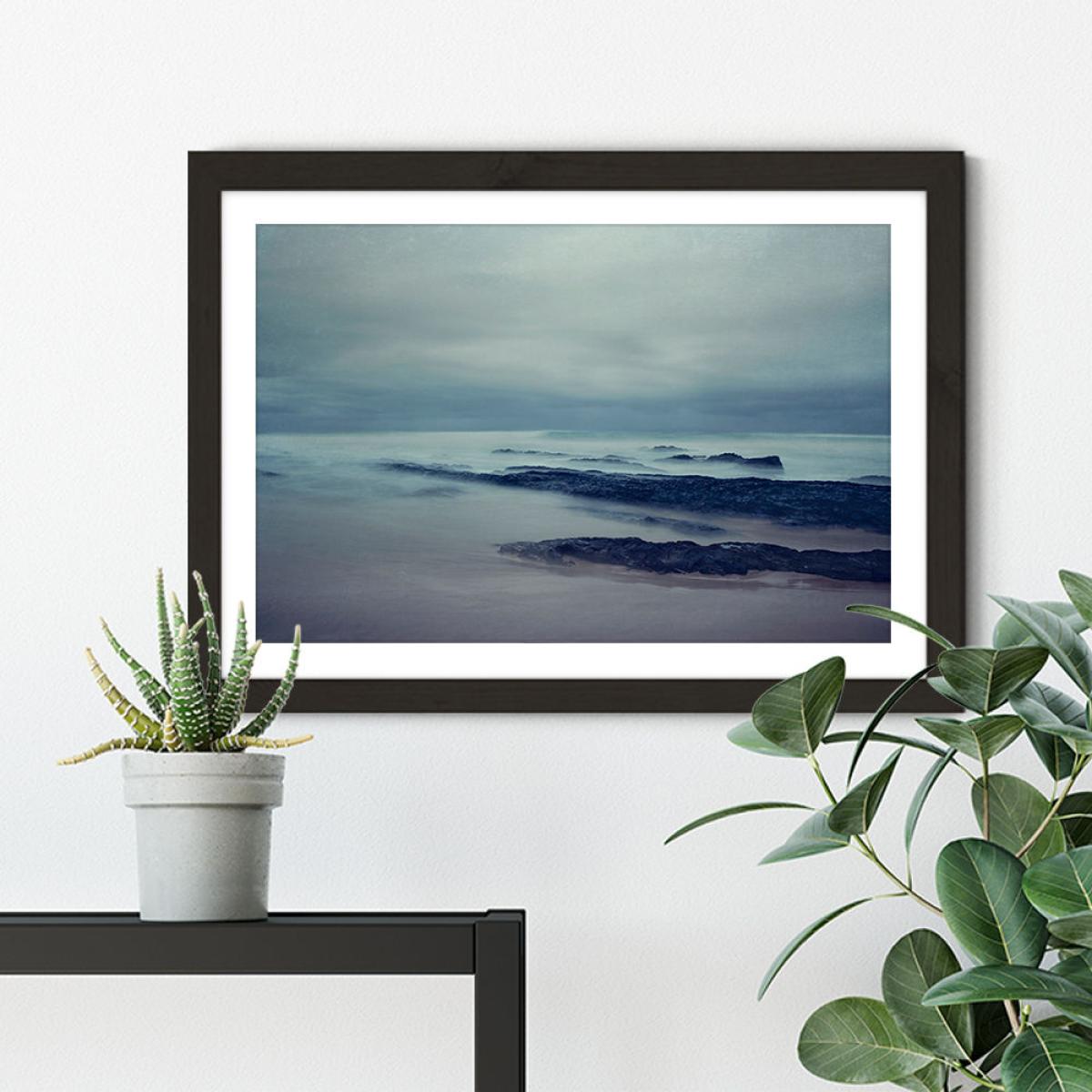 Sea of Longing 1 Art Print Black Frame – image 5