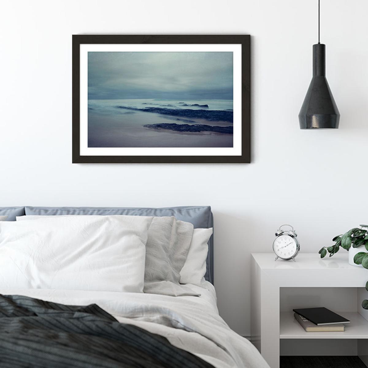 Sea of Longing 1 Art Print Black Frame – image 6