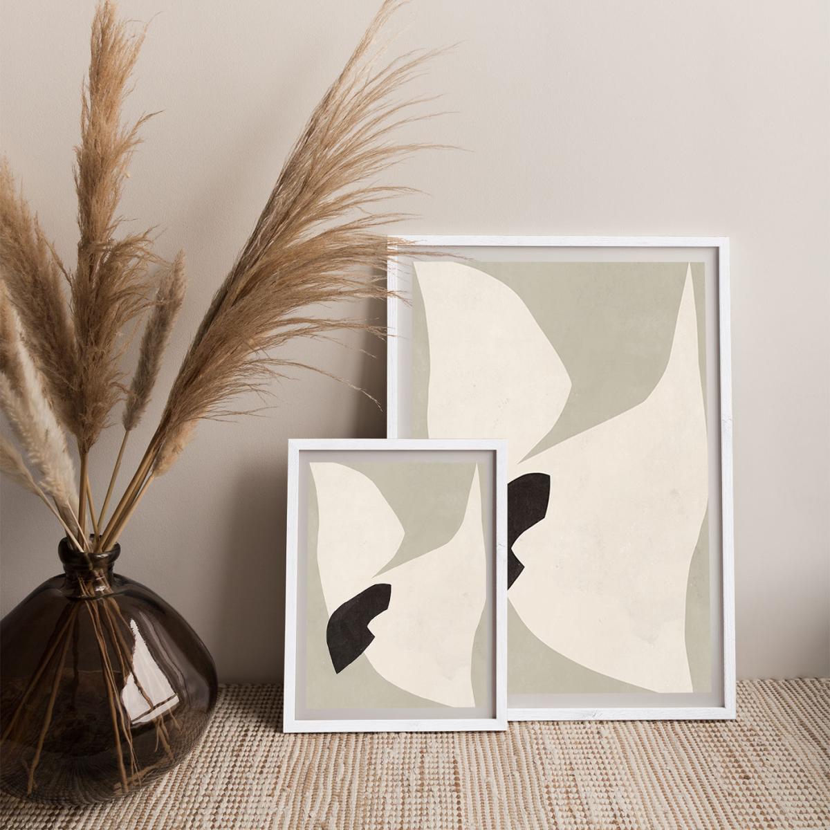Bird No 1 Art Print White Frame – image 2