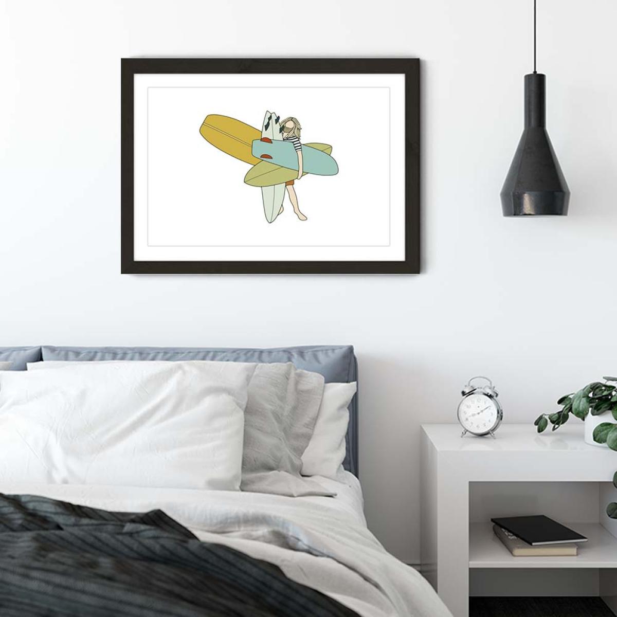 Big Quiver Art Print Black Frame – image 6
