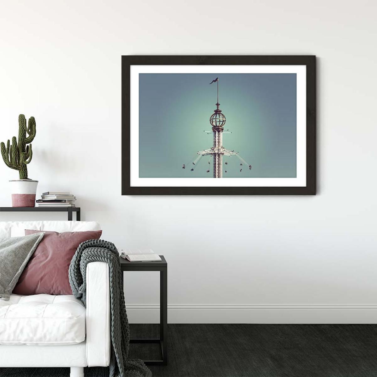 Groena Lund 01 Art Print Black Frame – image 2