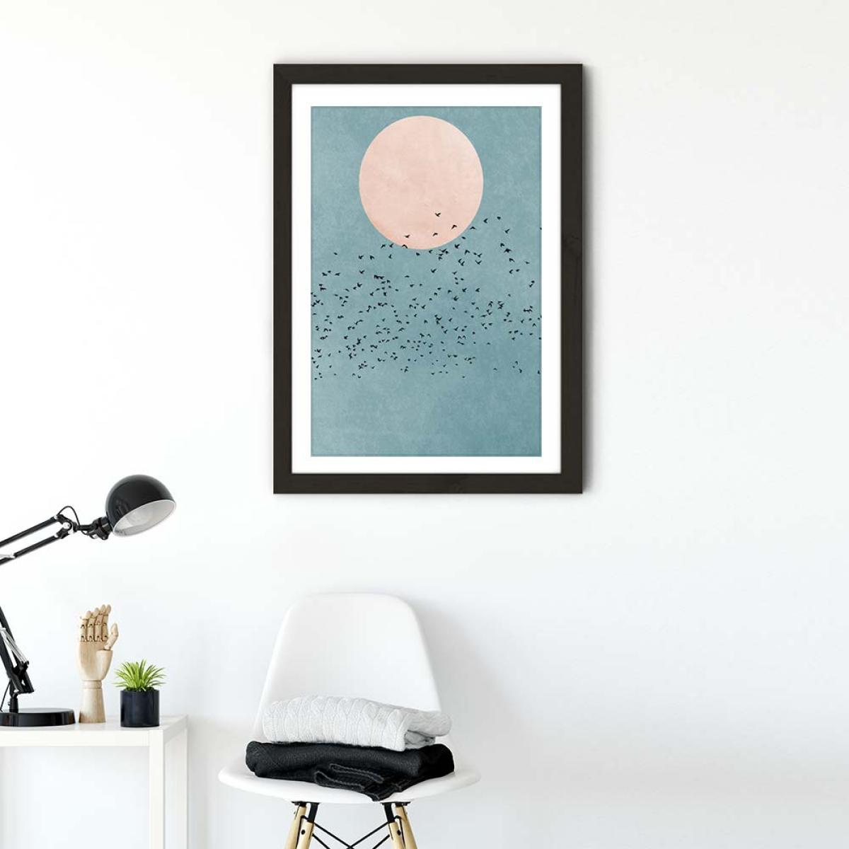 Fly Away Art Print Black Frame – image 2