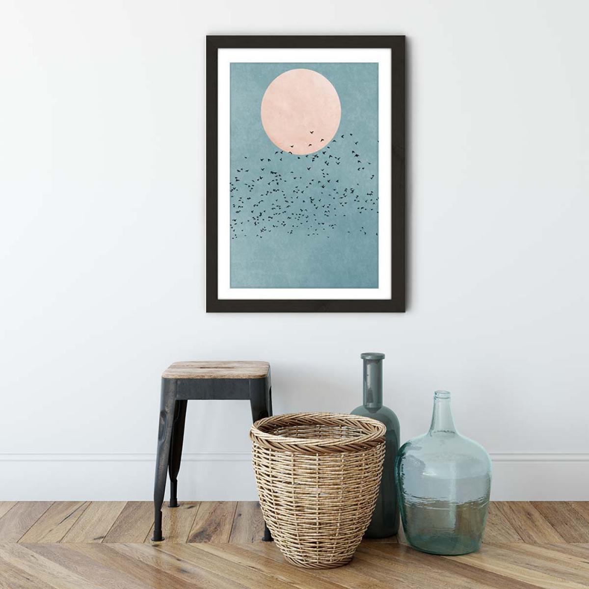 Fly Away Art Print Black Frame – image 3