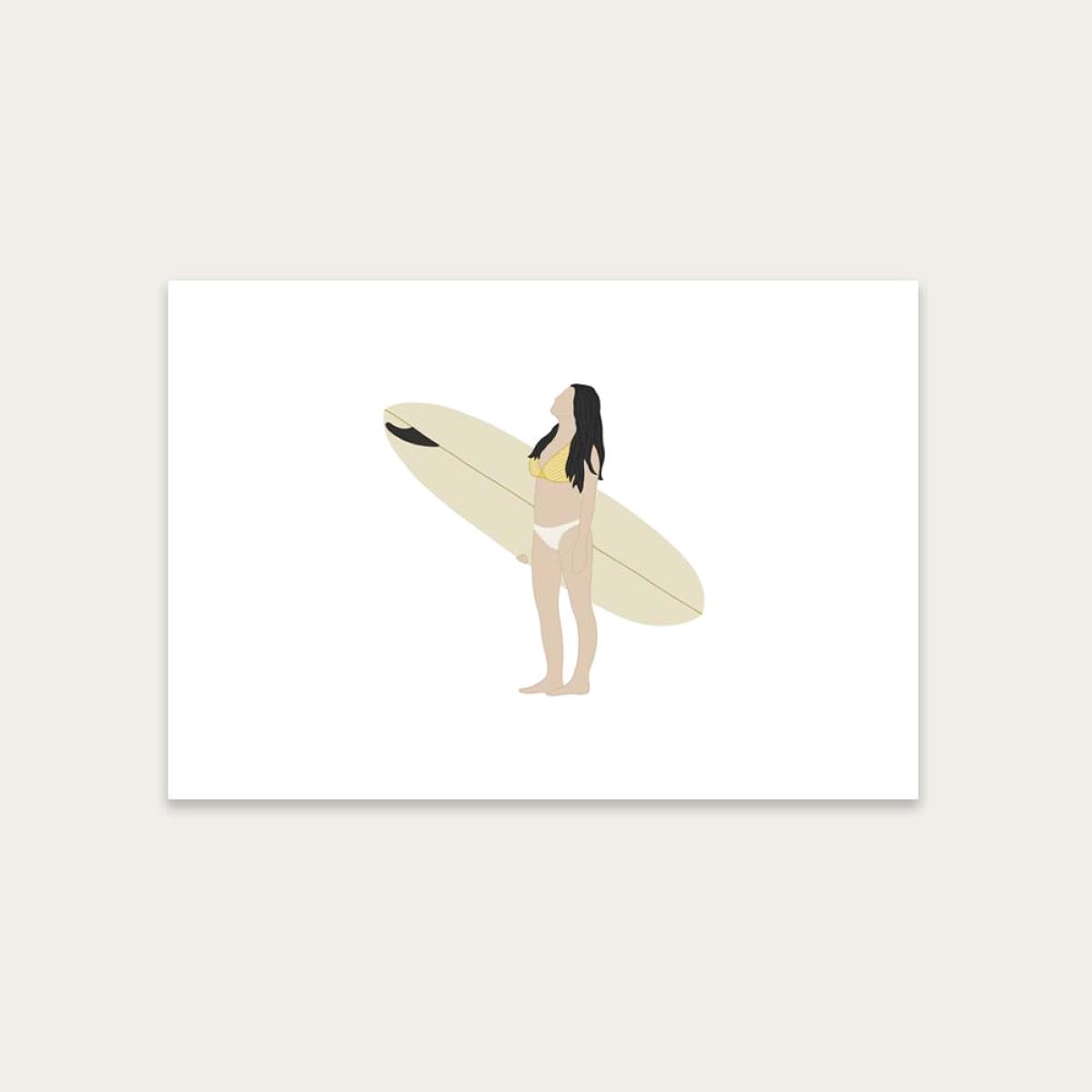 Sky Art Print Unframed