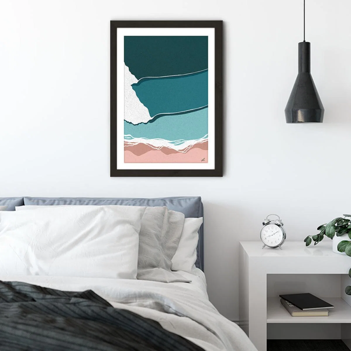 Perspective Art Print Black Frame – image 2