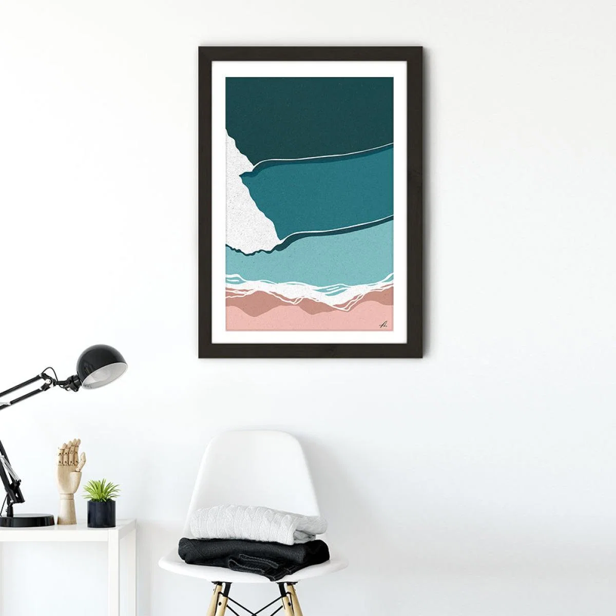 Perspective Art Print Black Frame – image 3
