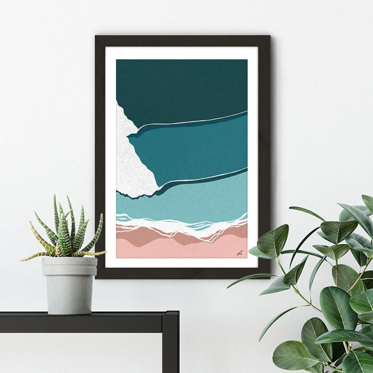 Perspective Art Print Black Frame – image 4