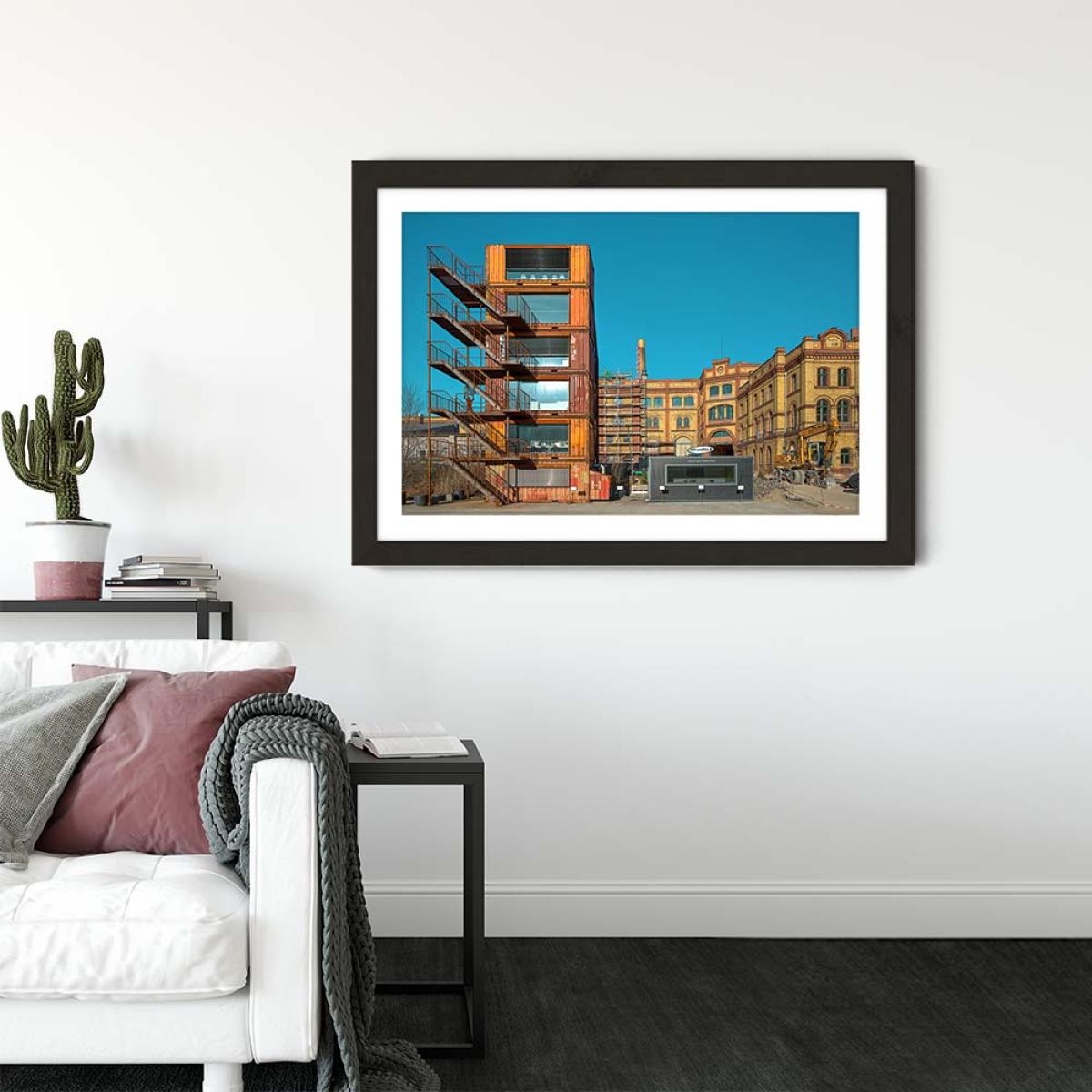 Ottobock 01 Art Print Black Frame – image 2