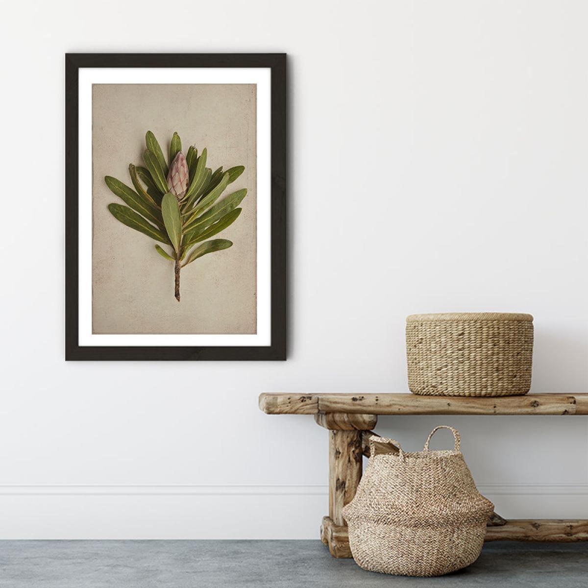 Fynbos 2 Art Print Black Frame – image 4