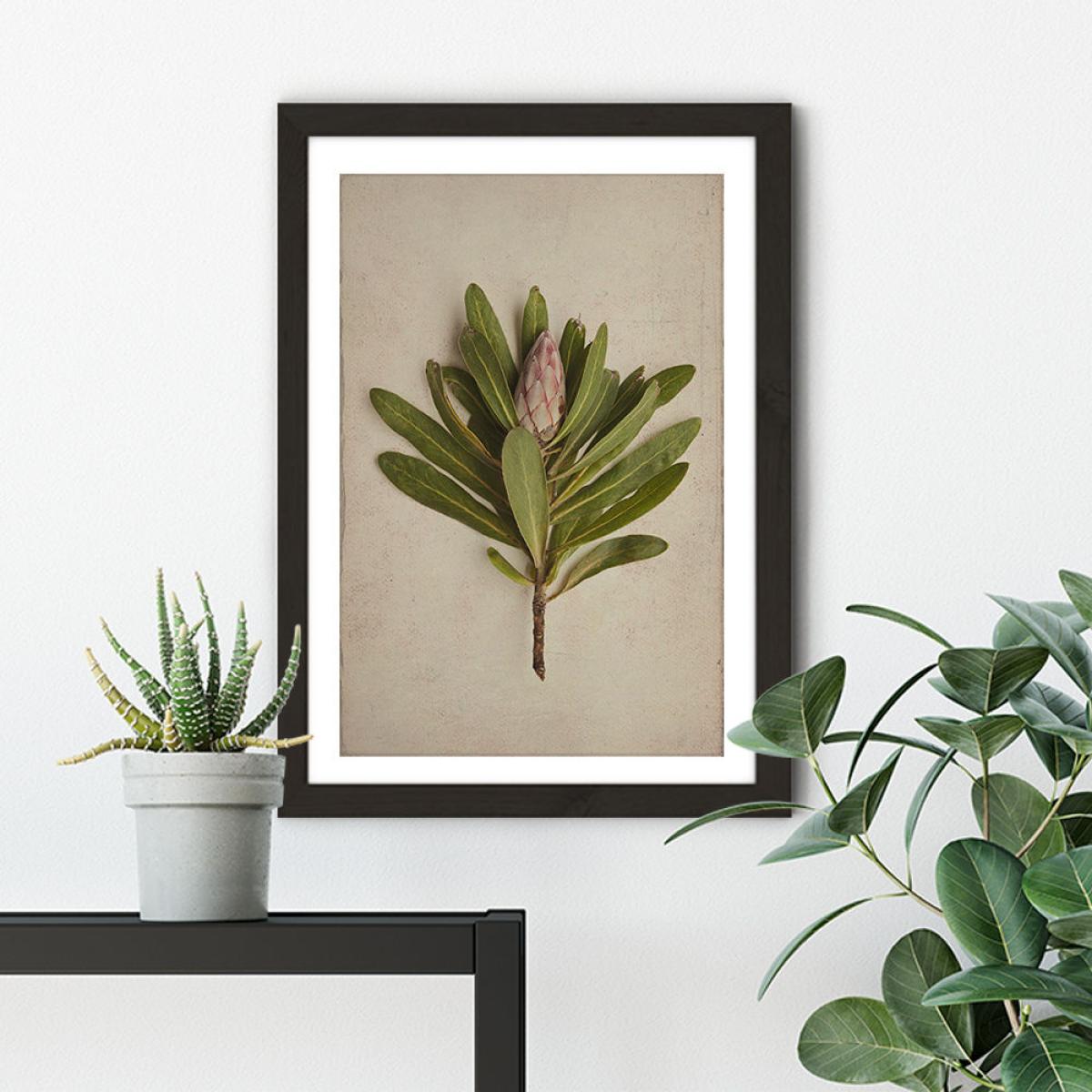 Fynbos 2 Art Print Black Frame – image 5