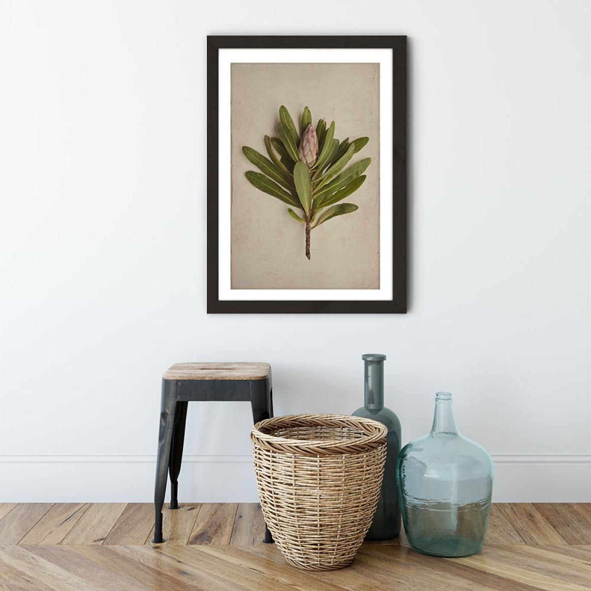 Fynbos 2 Art Print Black Frame – image 7