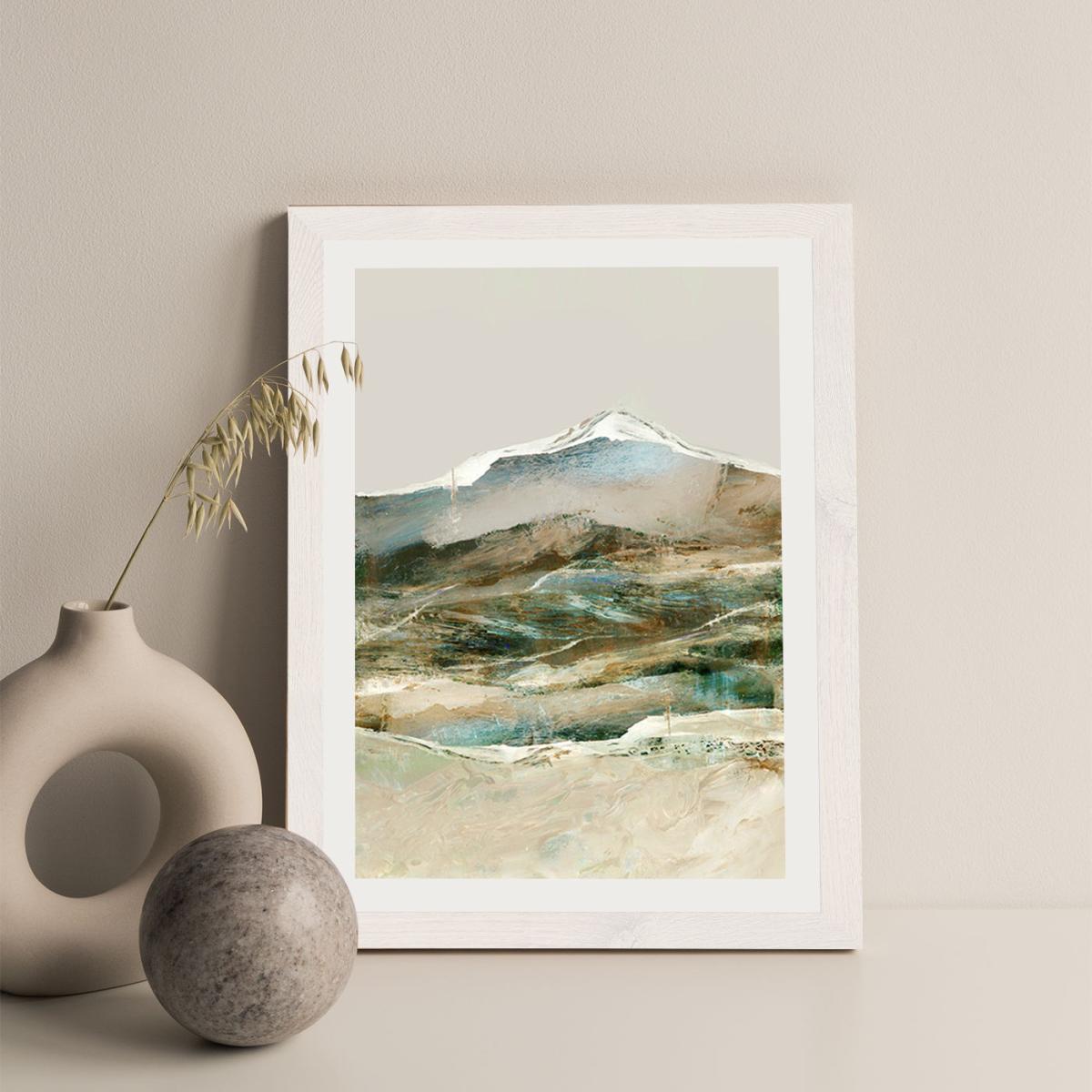 Cordillera Art Print White Frame – image 11