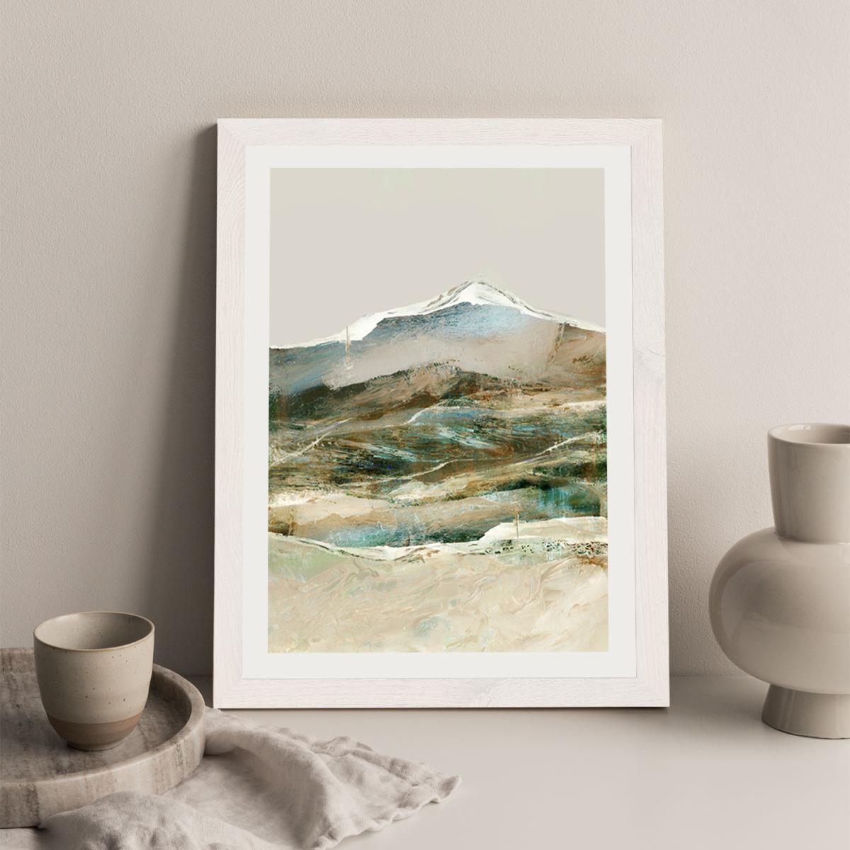 Cordillera Art Print White Frame – image 3
