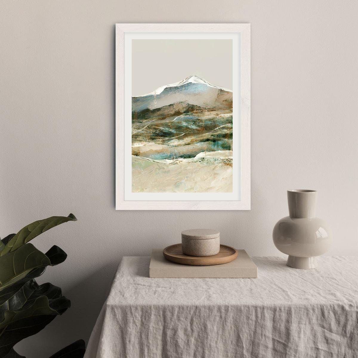Cordillera Art Print White Frame – image 4