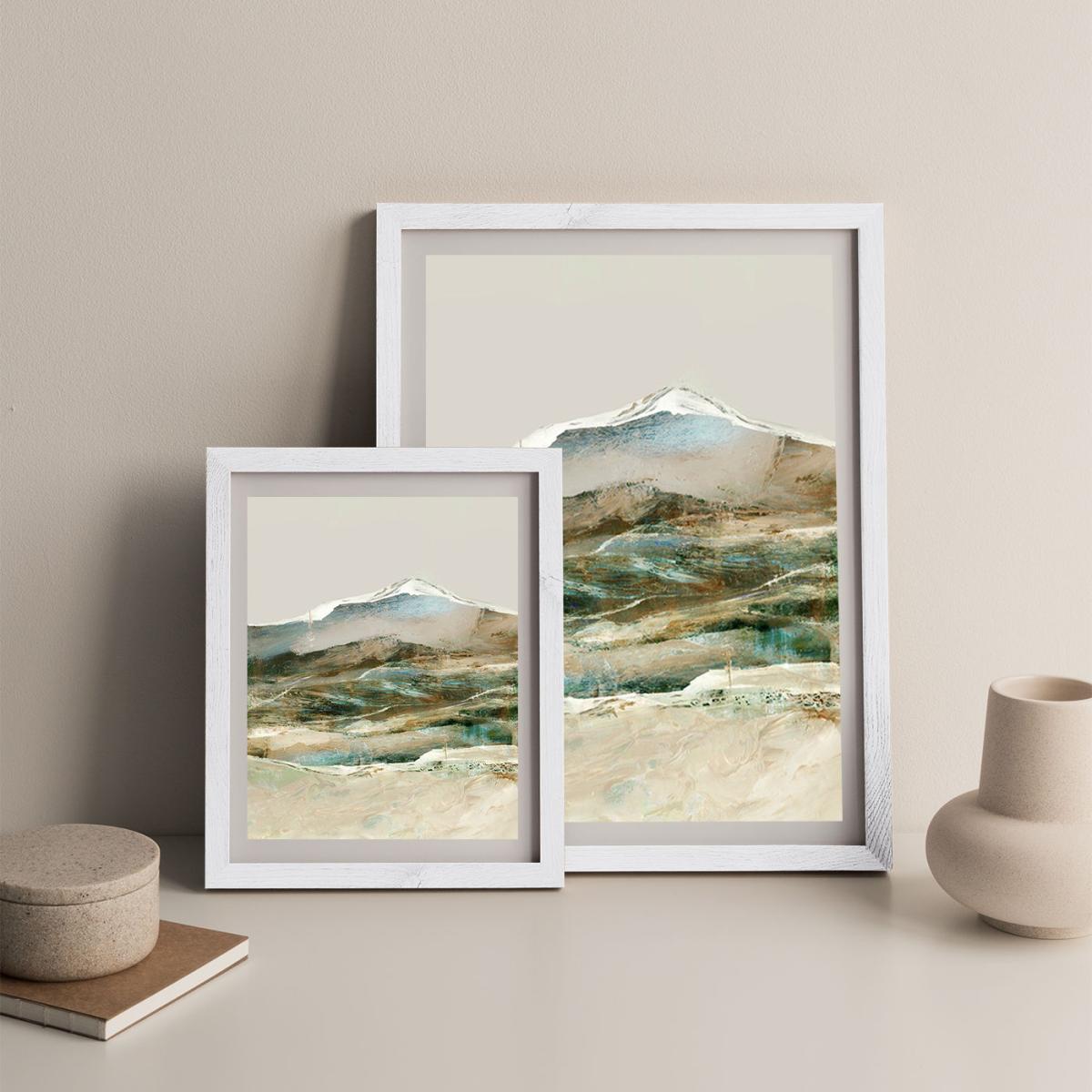 Cordillera Art Print White Frame – image 5