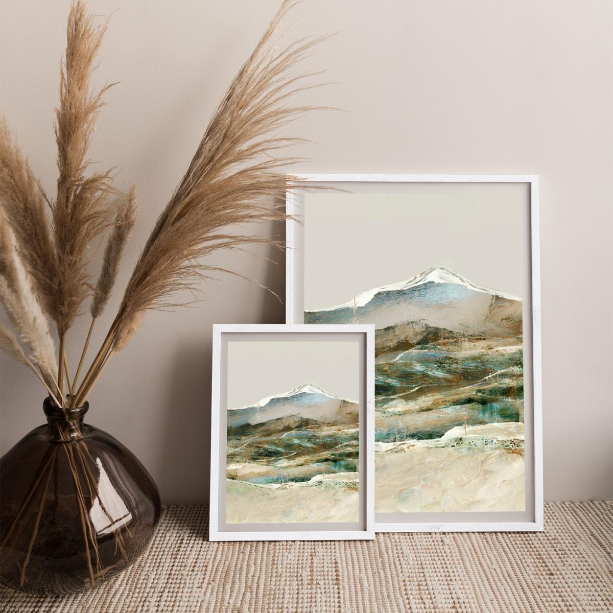 Cordillera Art Print White Frame – image 6