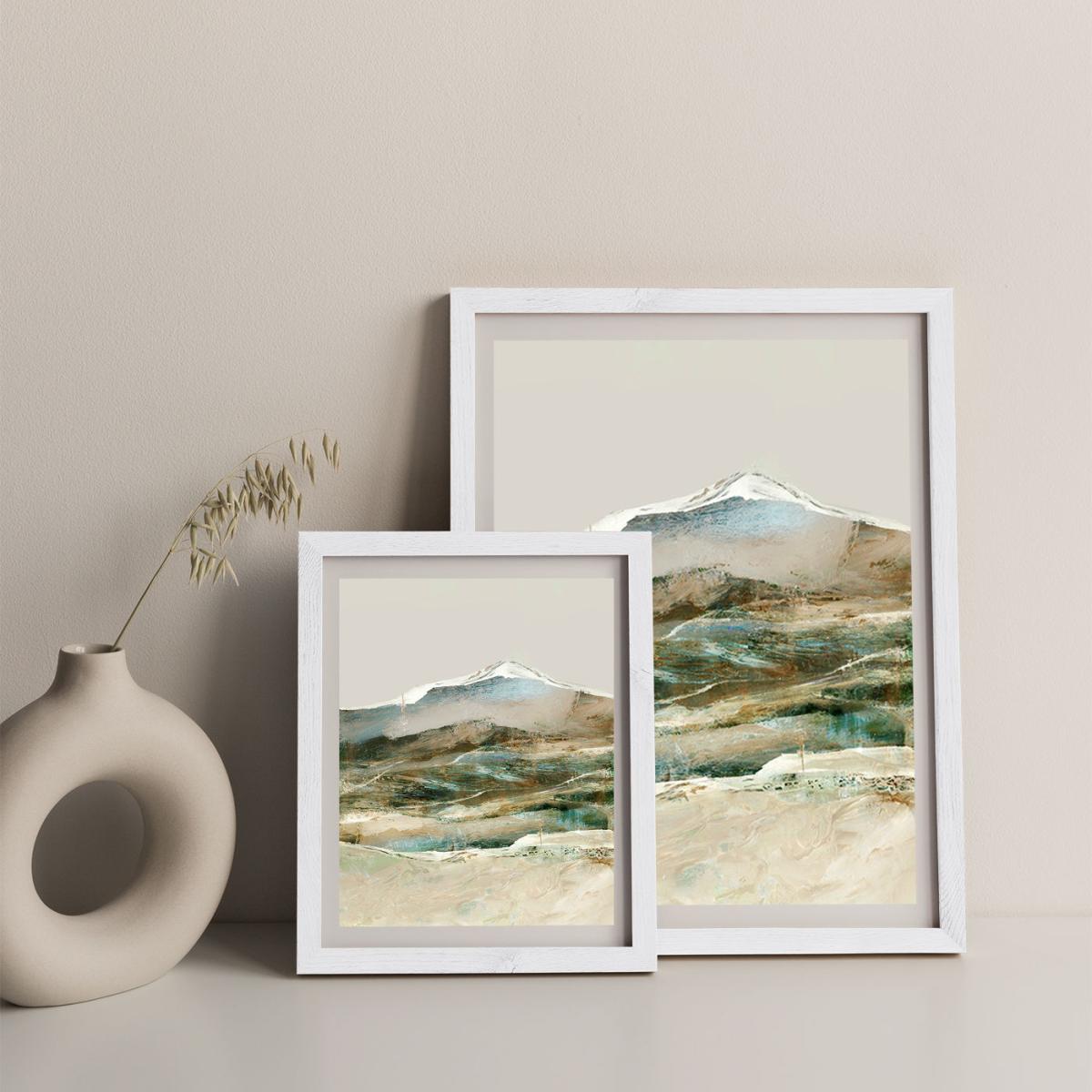 Cordillera Art Print White Frame – image 7