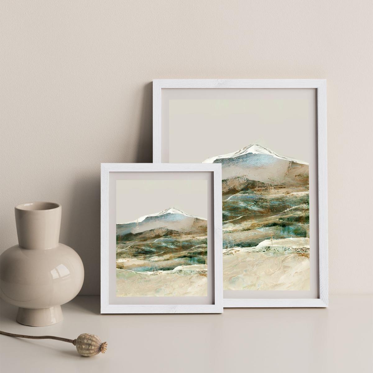 Cordillera Art Print White Frame – image 8