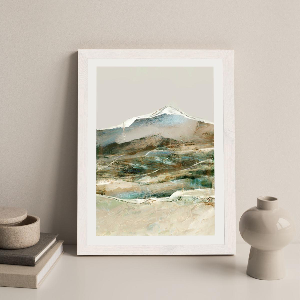 Cordillera Art Print White Frame – image 9