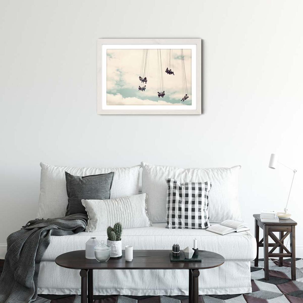 Groena Lund 02 Art Print White Frame – image 2